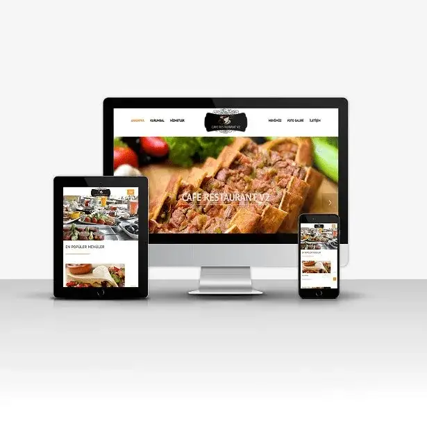 Cafe&Restaurant V2 — Ürünler — Konya Web Tasarım