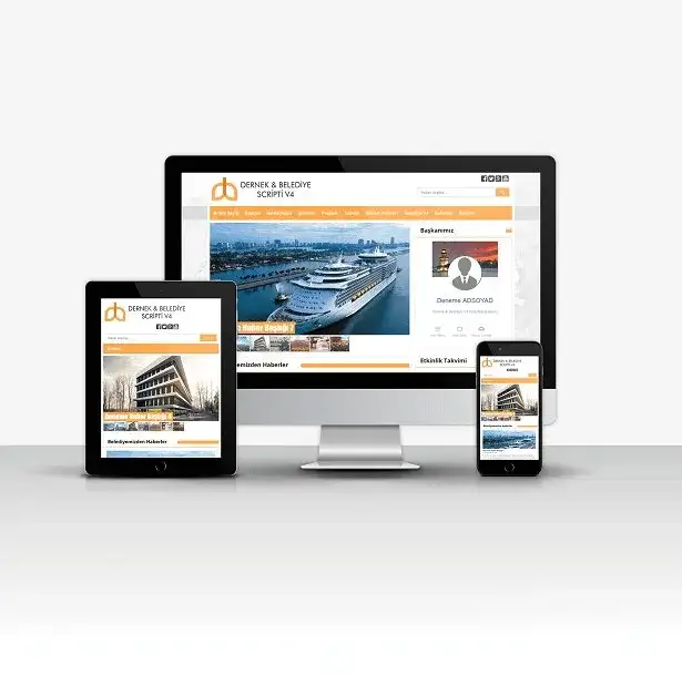 Dernek & Belediye V4 — Ürünler — Konya Web Tasarım