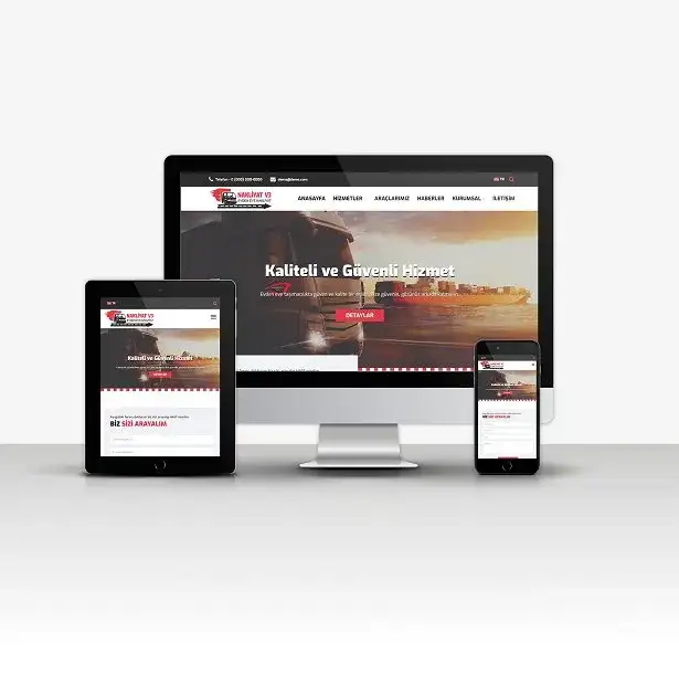 Nakliyat Sitesi V3 — Ürünler — Konya Web Tasarım