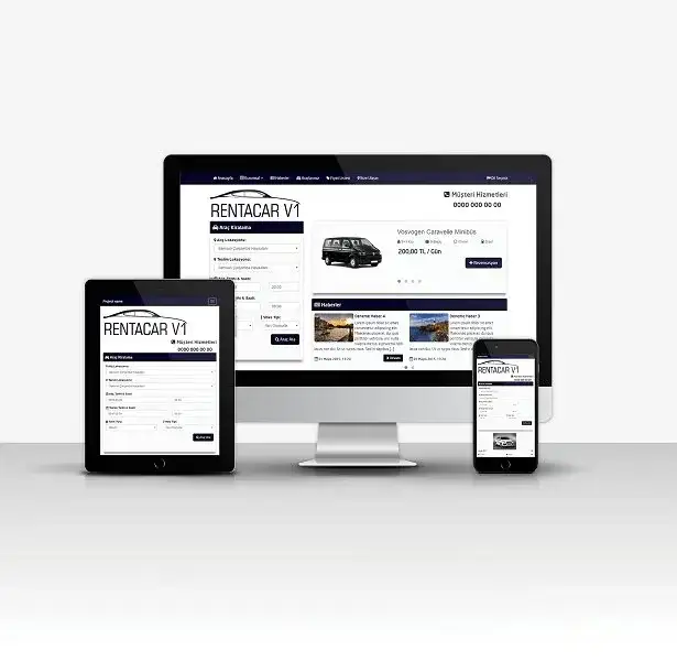 Rent A Car V1 — Ürünler — Konya Web Tasarım
