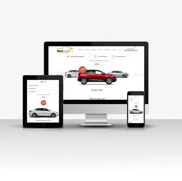 Rent A Car V3 — Ürünler — Konya Web Tasarım