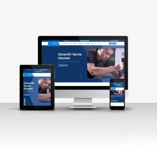 Teknik Servis V2 (Tüm Sektörlere Uygundur - Yeni Dil Sistemli) görsel 1 — Ürünler — Konya Web Tasarım